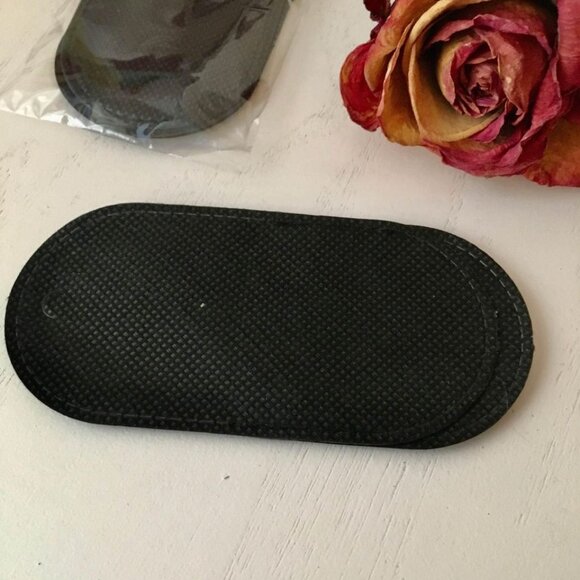 FREE NWT Set of 4 Black Slip-On Eyeglasses Right or Left Eye Patch | Large - Picture 2 of 3